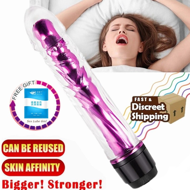 Multiple Speed Sex Toys Women G-spot Clit Vibrator Dildo Powerful Massager Adult