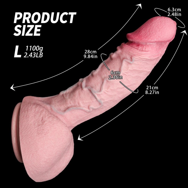 8"-11" Big Realistic Dildo Suction Cup Thick Dong Huge Penis Anal Sex Toys Women gallery