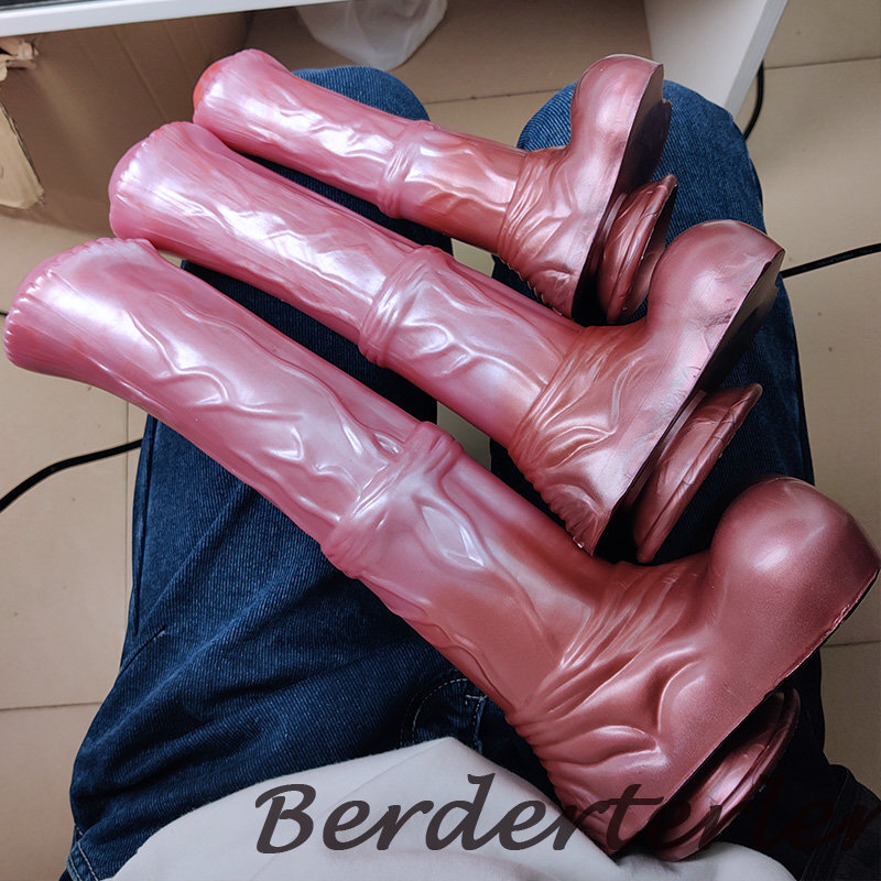 8.8Cm Thick Realistic Penis Huge Anal Orgasm Masturbators with Sucker Sex Toys gallery