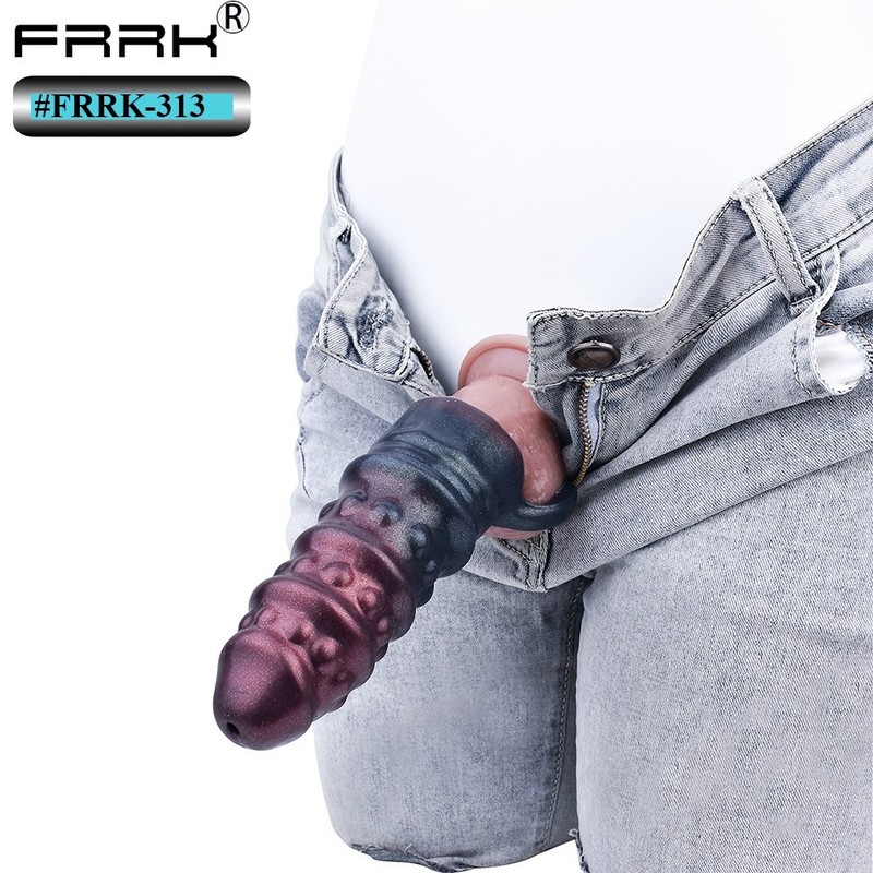 5.78 » Fantasy Cock Sleeve Male Penis Enlarge Sheath Enhancer Bigger for Men