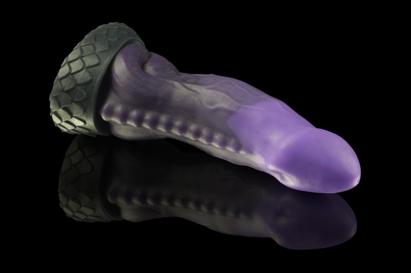 Dragon Furia Purple Dragon Dildo Fantasy Monster Silicone Adult Sex Toy Big Dick