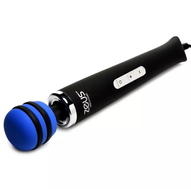 ZEUS ELECTROSEX Blue-Arc E-Stim Vibe Wand Vibrating Massager Stimulation gallery