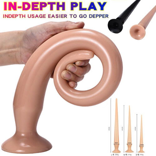 Super Long Big Butt Anal Huge Plug G-spot Dildo Dong Adult Women Men Sex Toy