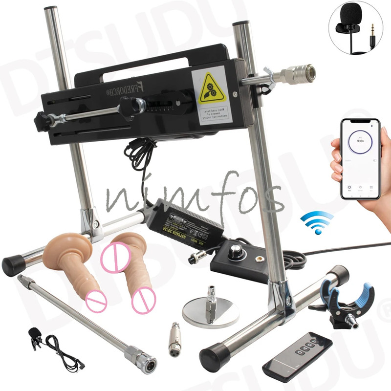 Automatic Dildo Machine 3-15cm Masturbation Dildo Sex Machine Adult Sex Toys