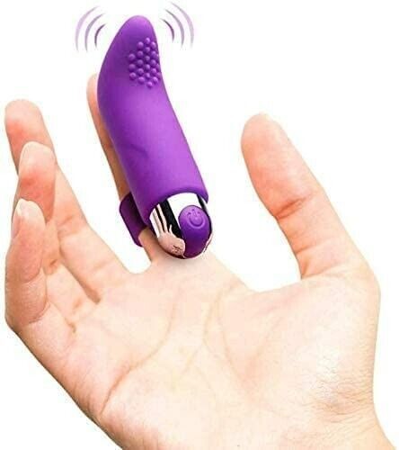 Finger Vibrator G-spot Clit Massager Stimulator Sex Toys for Women Rechargeable