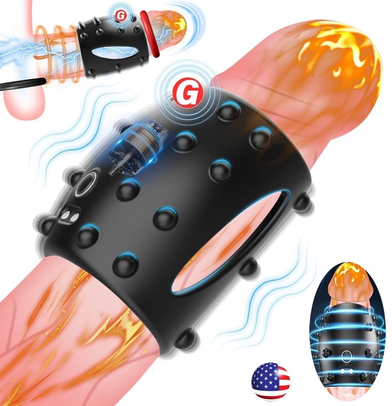 Vibrating Cock Ring Penis Ring Vibrator Testicular stimulation Sex Toys For Men