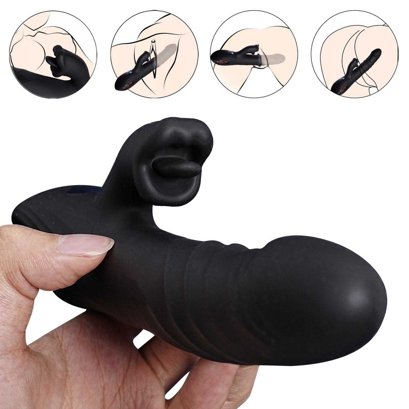 Screen Display Thrusting Vibrator-Dildo-Clit-G-Spot-Massager-Recharge-Anal-Plug gallery