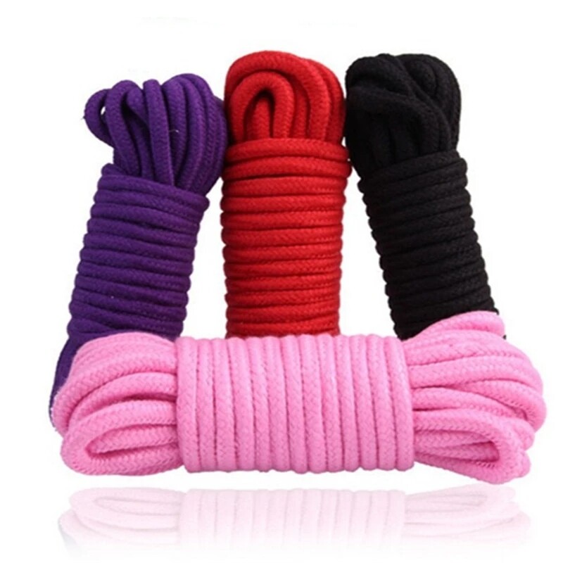 3pack Soft Cotton Rope 10m/33ft BDSM Bondage Shibari Restraint Binding Roleplay gallery