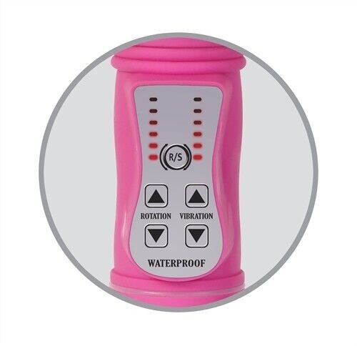 Adam & Eve Thruster Rabbit Pink Clit Stimulator Vibrator Waterproof Vibe Sex Toy gallery