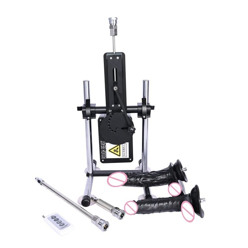 APP Control Powerful Sex Machine with Attachments Adjustable MasturbationMachine