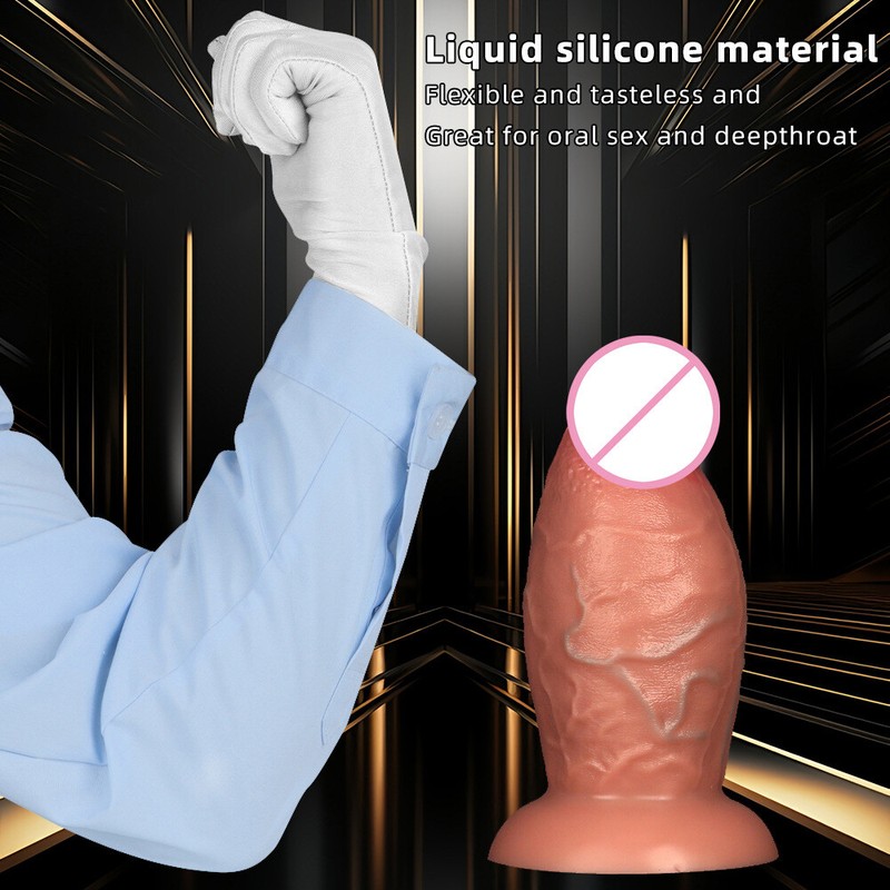 23*10CM Huge Anal Plug Liquid Silicone Dildo Big Penis Dong Sex Toys for Women gallery