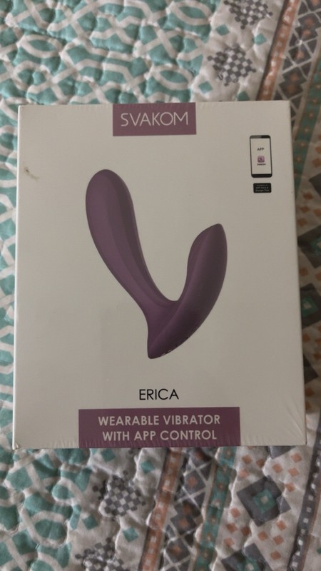 Erica Wearable Vibrator with App Control, Svakom Dual Motor Toy SEALED IN BOX