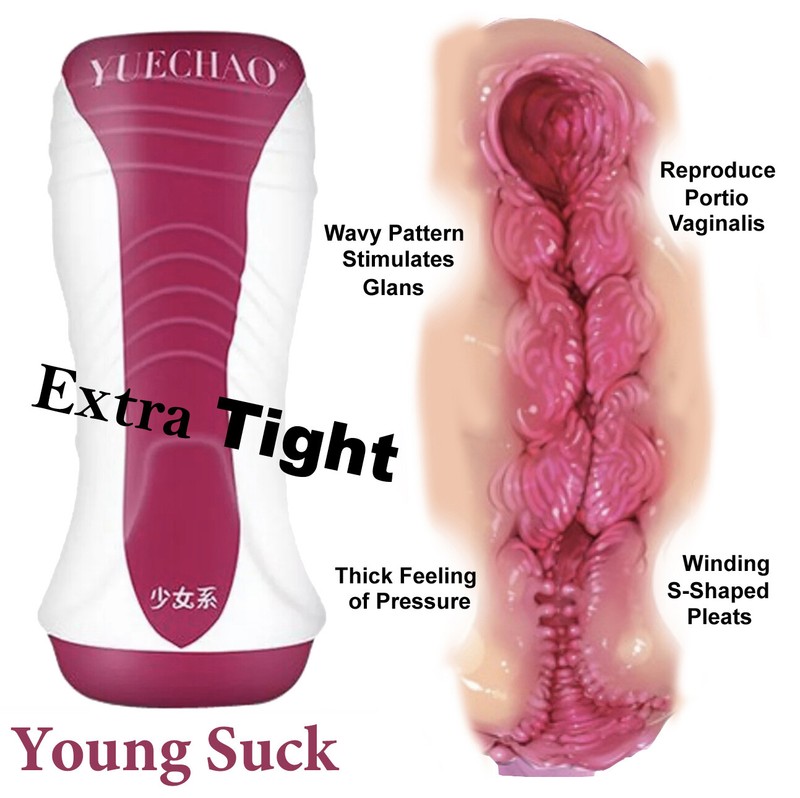 Manual Stroker Pocket-Pussy Soft Silicone Male Masturbaters Cup Sex-Toys for Men gallery