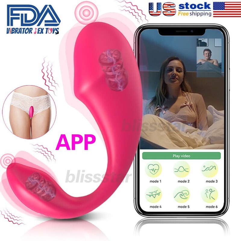 App Remote Control Wearable Bullet Egg Vibrator G-Spot Massager Women Sex Toys