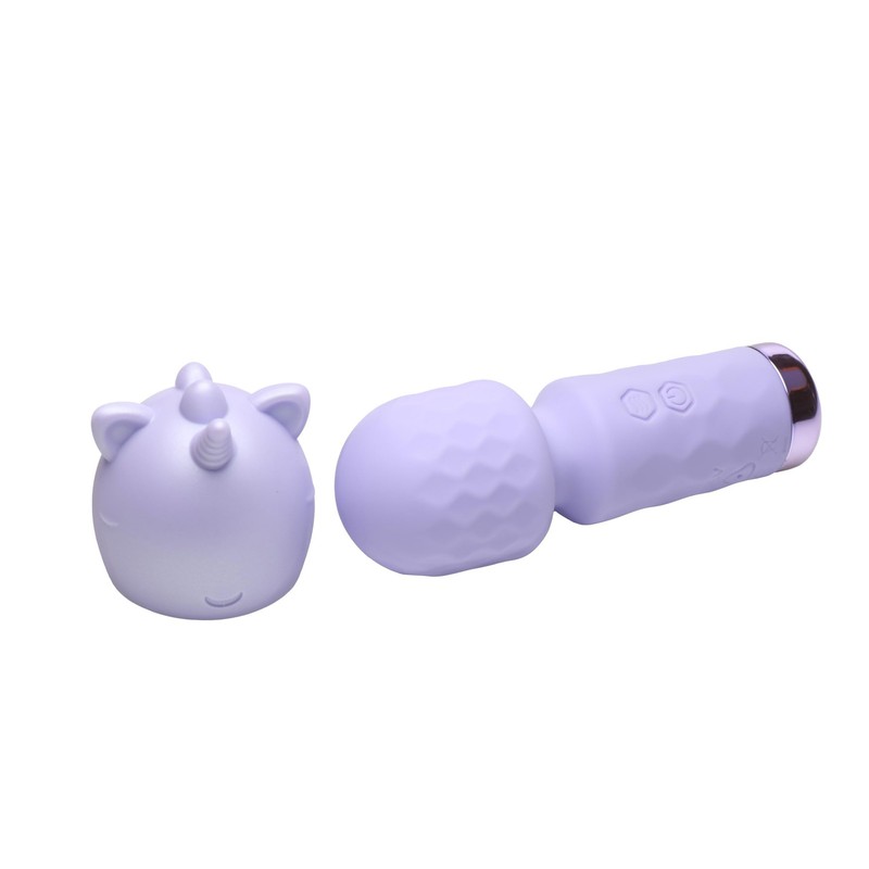 Bang! Unicorn Silicone Wand for Beginners, Women & Couples. Cute and Whimsical. gallery