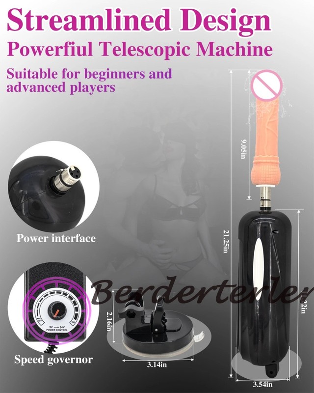 Mini Thrusting Dildo Vibrator for Women with Suction Cup Hand-Free Sex Machine gallery