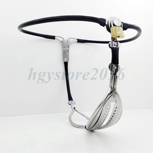 BDSM Female Invisible Chastity Belt W/Stopper Stainless Steel Adjustable Device
