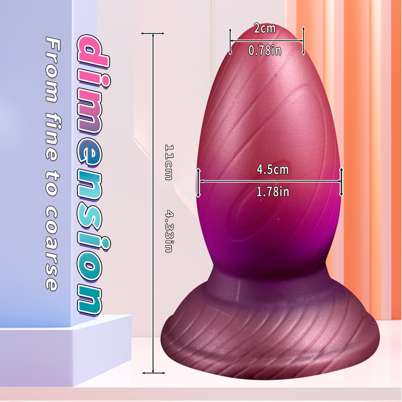 7.87 » Huge Thick Monster Silicone Realistic Skin Penis Dildo with Suction Cup