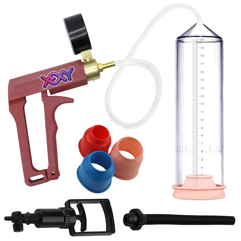 Ultra Cock & Pussy Pump System Kit Penis Enlarger Adult Sex Toy Men Women+