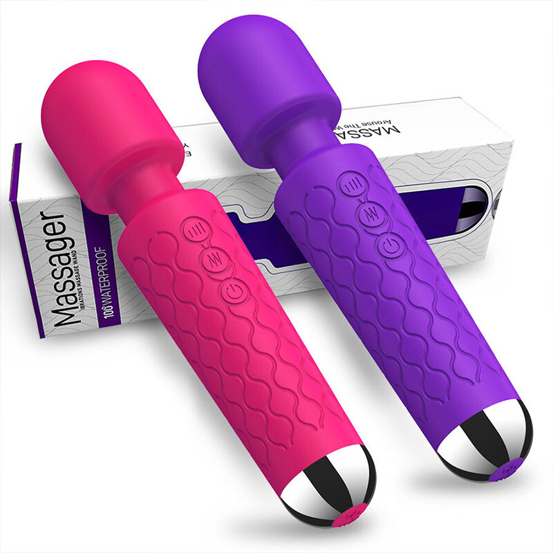 Multispeed Vibrator G-spot Dildo Women Clit Stimulator AV Stick Adult Sex Toy US