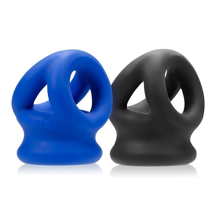 Oxballs TRI-SQUEEZE Cocksling Male Cock Ring Ball Stretcher Sleeve Penis Sling gallery
