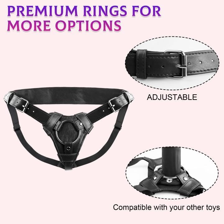 Strap On Dildo Sex Toys Harness Adult Sex Toys for Women Pegging Dildo, Adjustab gallery