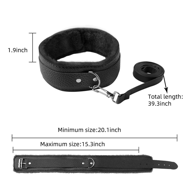 10Pcs Set SM Sexual Bondage Leather Bondage BDSM Bondage Kit Sex Toy for Couple gallery