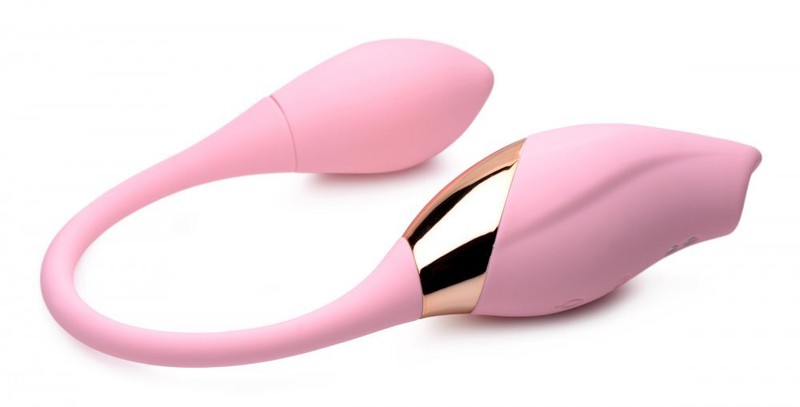 Inme Shegasm 8x Tandem Plus Rechargeable Suction Clitoral Stimulator and Egg gallery