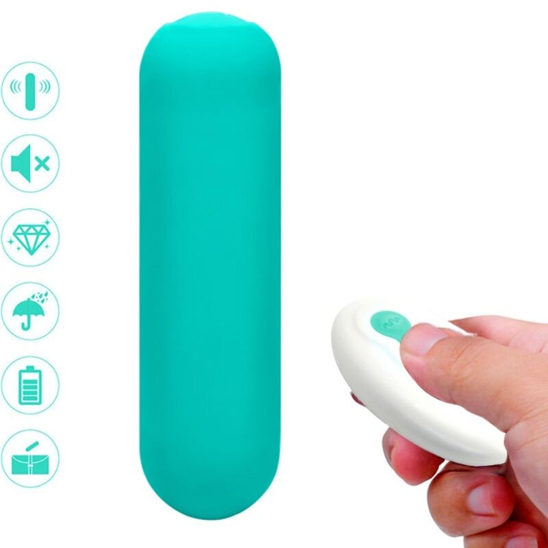 Armony Splash Joie – Silicone Bullet Vibrator 75 x 19 cm Green