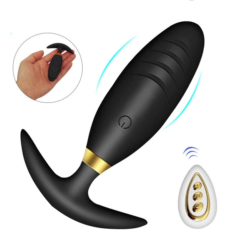 Anal Butt Plug Vibrator G-spot Dildo Prostate Massager Sex Toys For Men Women gallery