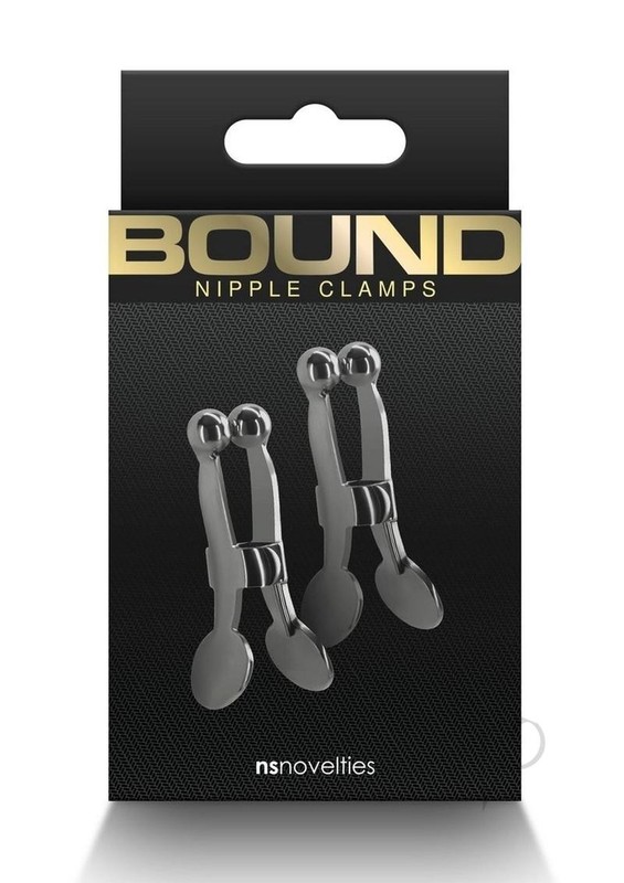 Bound Nipple Clamps C1 – Gunmetal Gray