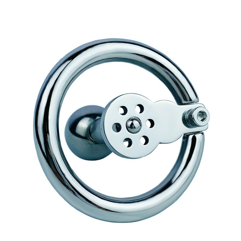 Male Chastity Cage With Leather Chastity Belt Locking Ring Penis Cage Device gallery