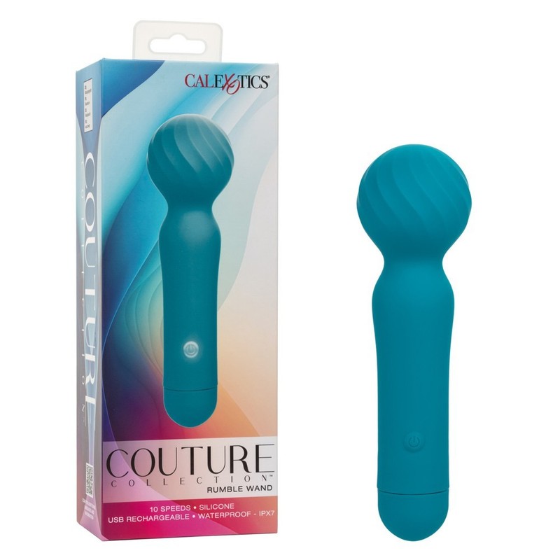 Cal Exotics Couture Collection Rumble Wand Vibe – Clitoral Massager Vibrator