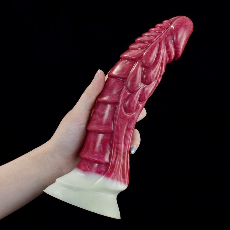 Liquid Silicone Demon Cock Devil Realistic Fantasy Dildo Anal Prostate Massager gallery