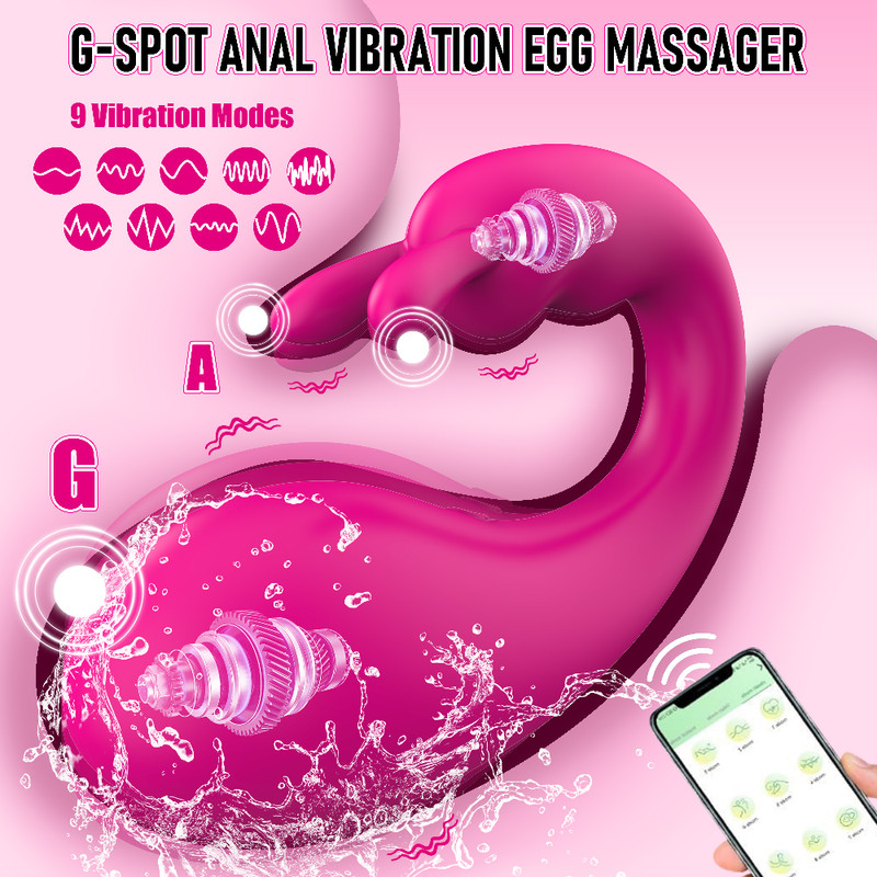 Vibrating Bullet Egg Anal Vaginal Massager Stimulate Clitoral Sex Toys for Women gallery