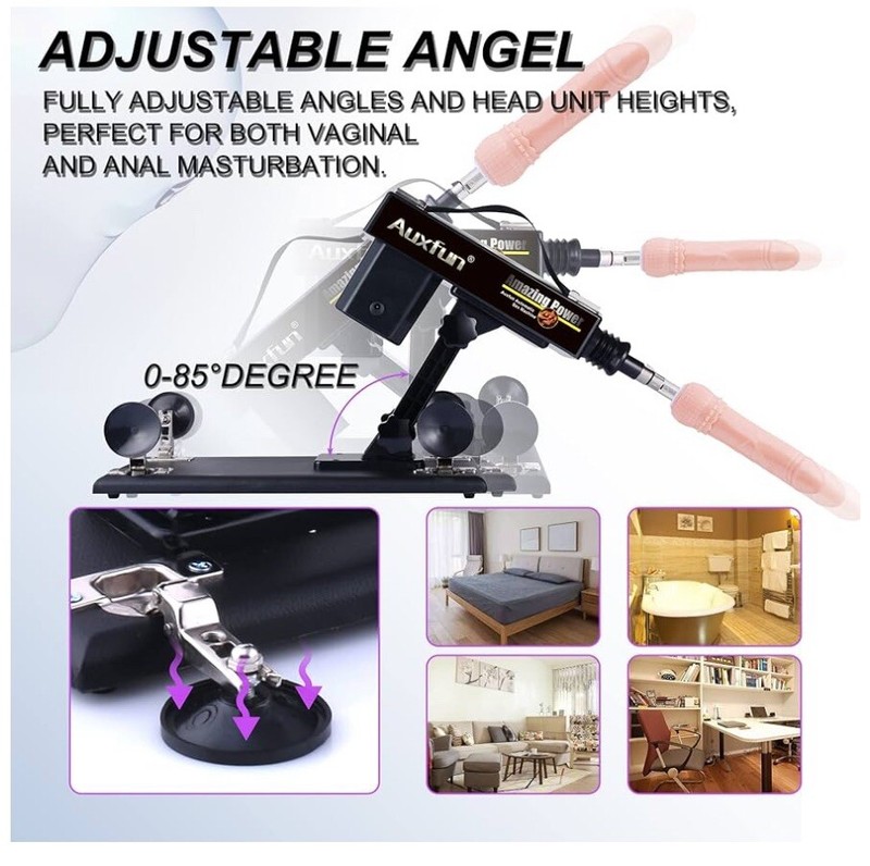 Automatic Sex Machine with Attachments gallery