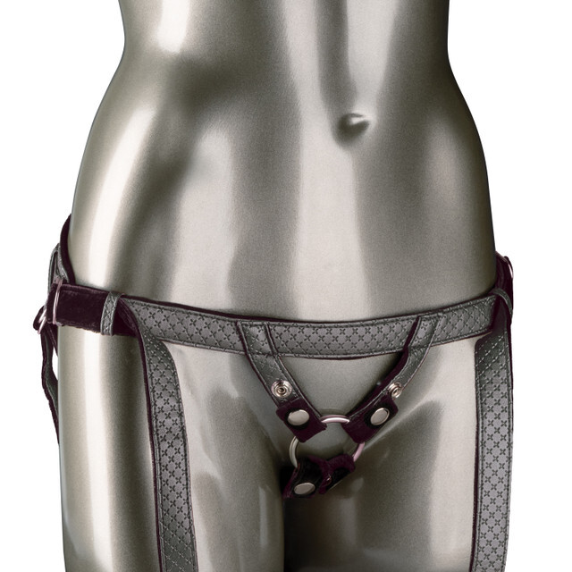 Her Royal Harness The Regal Duchess Adjustable Harness Low Profile Design Pewter gallery