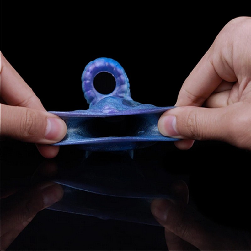 Super Soft Dragon Male Penis Sleeve Dildo Cock-Girth-Extender Enlarger Enhancer gallery