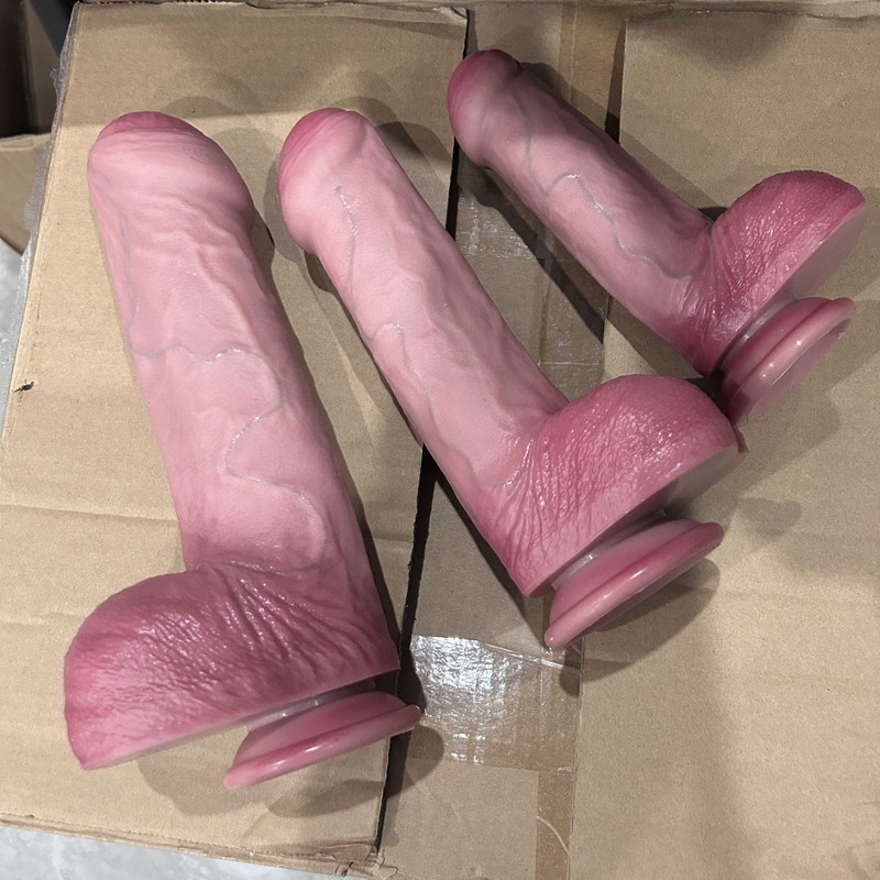 Huge Dildo Massager Wand Butt Plug Prostate Vaginal Stimulator Women Men Sex Toy gallery