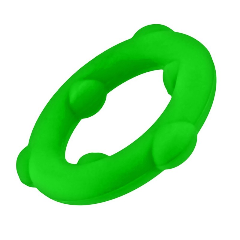 Oxballs Spinner Silicone Cock Ring Green gallery