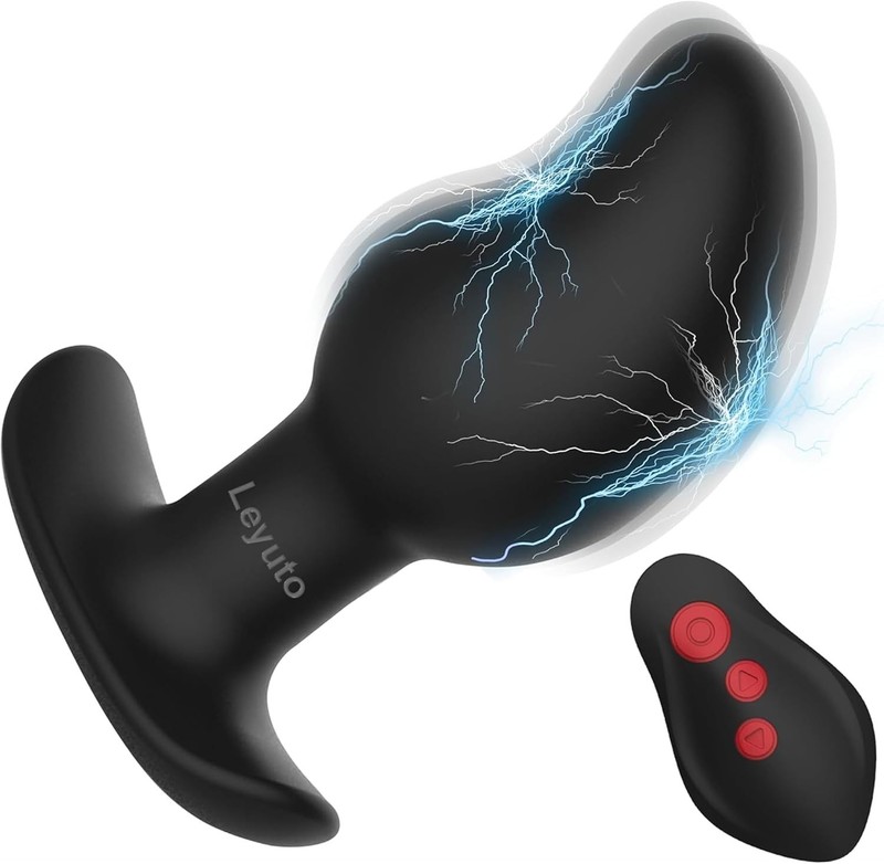 Vibrating Butt Plug Prostate Massager with Remote Control and 8 Vibrating Modes gallery