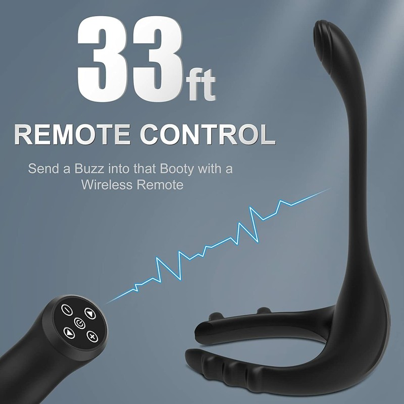 Vibrating Cock Ring Taint Teaser Rechargeable Penis Ring Vibrator Couple Play gallery
