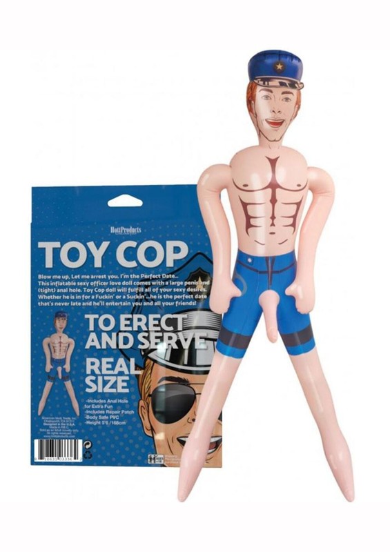 Toy Cop Blow-Up Doll