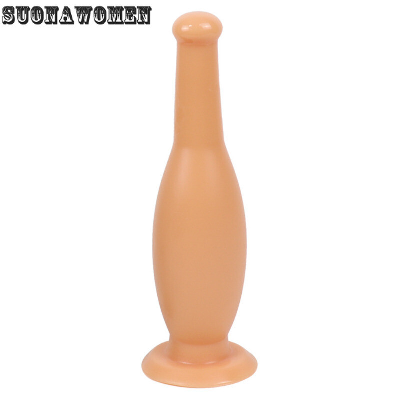 New Smooth Anal Butt Plug Imitation Wine Bottle Ass Massager Large Dildo Sex Toy gallery