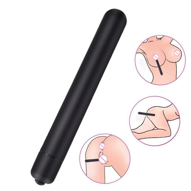 Extra Long Slender Bullet Multispeed Vibrator Clit Anal G-Spot Sex Toy For Women gallery