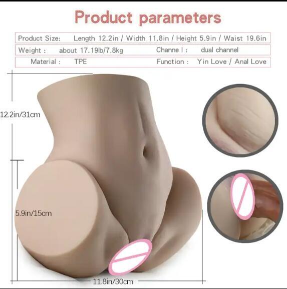 Adult Love Ass Doll Sex Toy for Men Realistic Male Masturbator Pussy Vagina Anal gallery