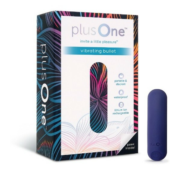 PLUS ONE VIBRATING BULLET WATERPROOF SEX TOY FUN SALE