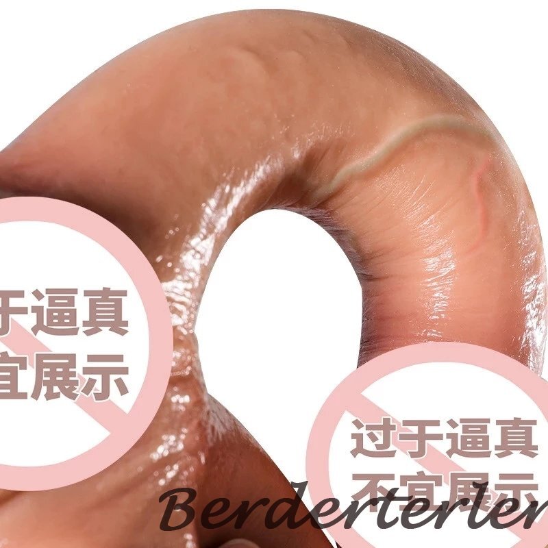 Silicone Solid Penis Dildos Pants Female Masturbation Realistic Penis Sex Toys gallery