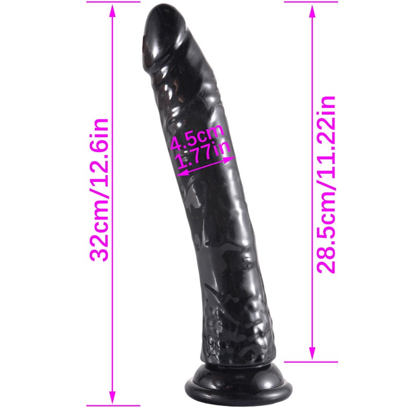 12 Inch Huge Big Dildo Suction Cup Realistic Penis Dong G-spot Sex Toy for Women