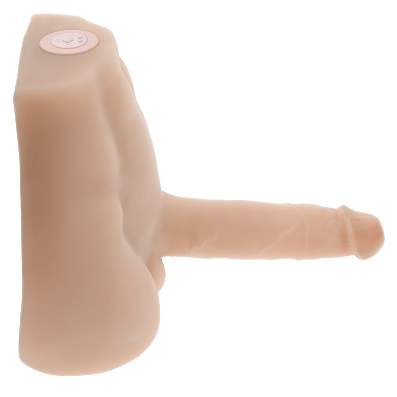 Evolved Easy Rider Realistic & Stretchy Thrusting Torso Vibrator Light, New gallery